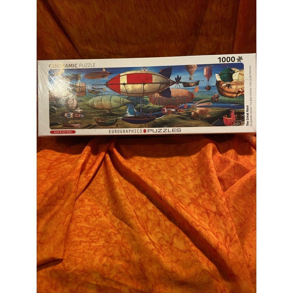 Eurographics‎ 1000 Piece Panoramic Puzzle- The Great Race